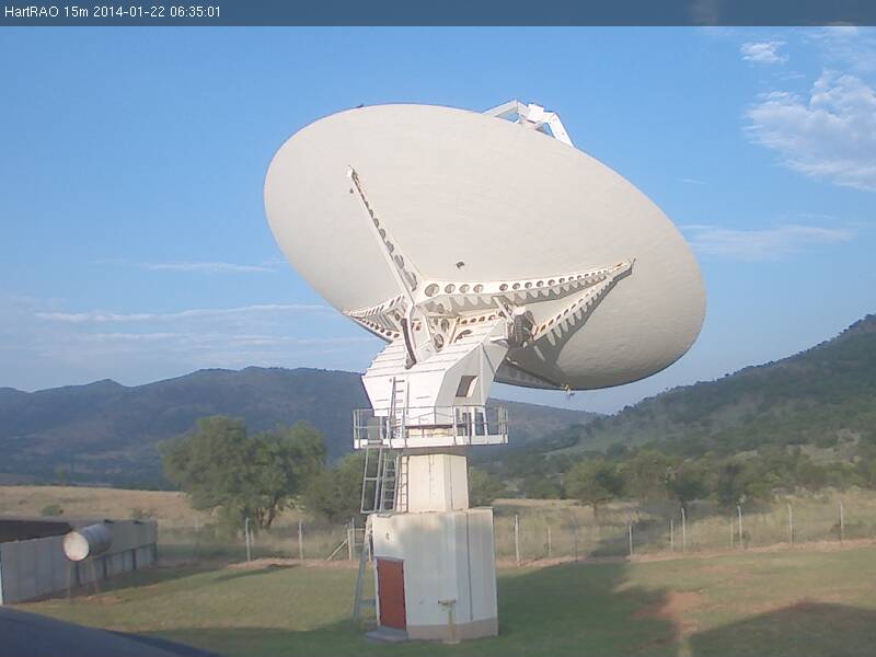HartRAO 15-m antenna
