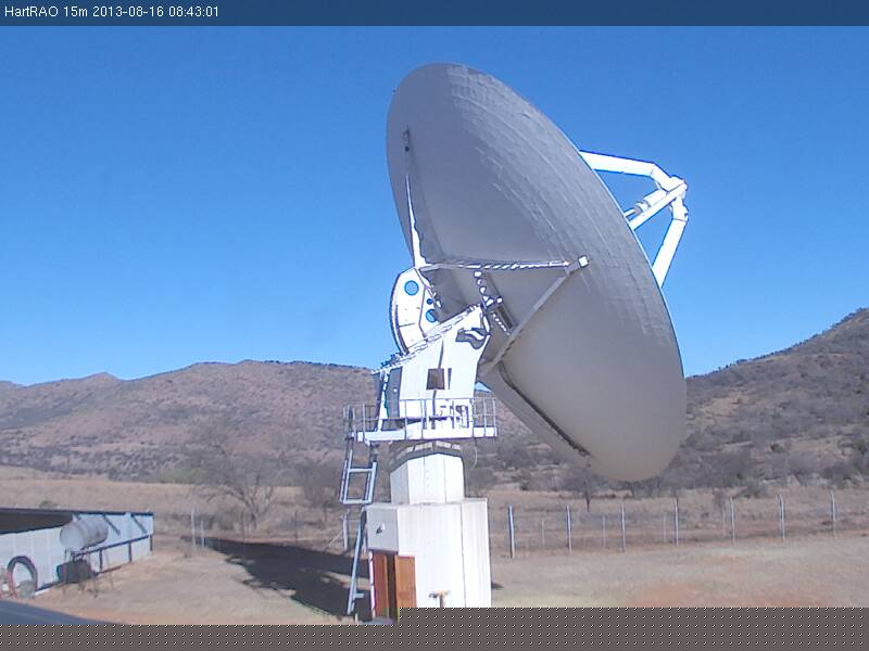 HartRAO 15-m antenna