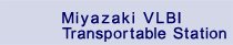 Miyazaki VLBI transportable Station