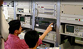 VLBI operation room in station building