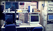 VLBI observation room in station building